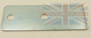 Image of FQR710010, a 'HI-CAP TAILGATE - RUBBER FIXING STRIP PLATE - DEFENDER' part