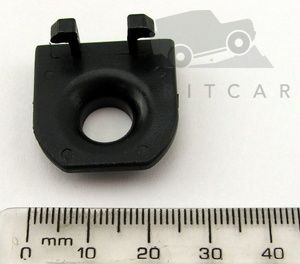 Image of FRC3327, a 'CLUTCH LEVER TO PUSHROD CLIP DEFENDER - DISCOVERY 1' part