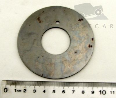 Image of FRC7753, a 'PLATE STOP 5TH SPEED LT85 V8 DEFENDER' part