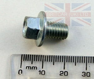Image of FS108122 (FS108127), a 'SCREW M8 X 12MM FLANGED HEAD' part