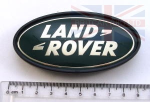 Image of FVH100110, a 'FRONT GRILLE BADGE DISCO11' part