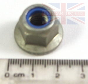 Image of FY110057 (FY110056), a 'NUT M10 NYLOCK - FLANGED' part
