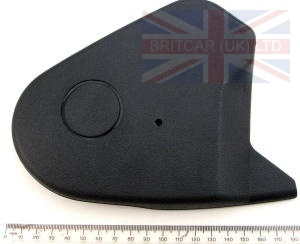 Image of HJI100040PUY, a 'RECLINE FINISHER BLACK RIGHT HAND INNER - DISCOVERY 2' part