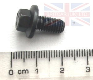 Image of LR000385 (FS106122), a 'BOLT M6 X 12MM FLANGED HEAD' part