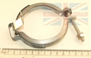 Image of LR001115, a 'EXHAUST CLAMP - 2.2 TURBO DIESEL - FREELANDER 2 - EVOQUE' part