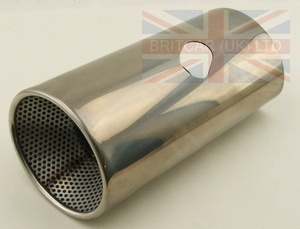 Image of LR003923, a 'CHROME TAILPIPE FINISHER - 3.2L FREELANDER 2' part