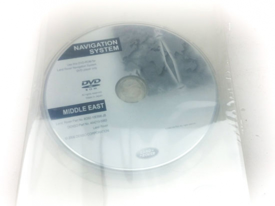 Image of LR004892, a 'COMPACT DISC MAP - 1ST EDITION - FREELANDER 2' part