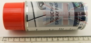 Image of LR005716, a 'PAINT AEROSOL TANGIERS ORANGE LRC761' part