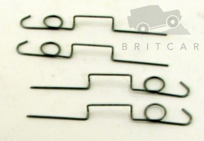 Image of LR009769, a 'BRAKE CALIPER ANTI RATTLE SPRING KIT FRONT DEFENDER' part