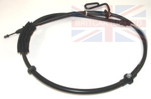 Image of LR014431, a 'PARKING BRAKE CABLE LEFT HAND - FREELANDER 2' part