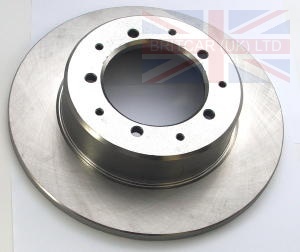 Image of LR017953, a 'BRAKE DISC REAR DEFENDER - RANGE ROVER CLASSIC - DISCOVERY 1' part