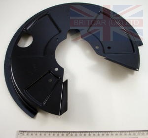 Image of LR017960, a 'SHIELD BRAKE DISC RIGHT HAND REAR - DISCOVERY 1 - DEFENDER' part