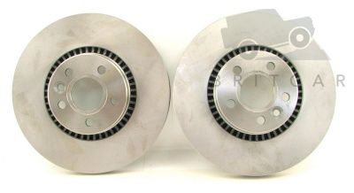 Image of LR027107, a 'BRAKE ROTOR VENTED FRONT FL2' part