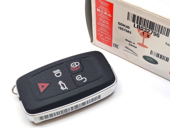 Image of LR032796, a 'REMOTE TRANSPONDER 433MHZ - RANGE ROVER VOGUE + SPORT ' part