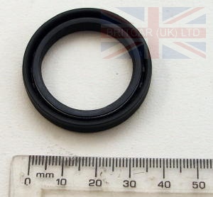 Image of LUC100290L, a 'CAMSHAFT OIL SEAL BLACK FREELANDER 1' part
