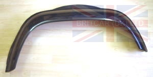 Image of MRC9378, a 'EYEBROW WHEEL ARCH - RIGHT HAND FRONT - BLACK UNPAINTED - DEFENDER' part