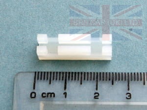 Image of MTC6221, a 'PLASTIC BLOCK FOR SLIDING WINDOW DEFENDER' part