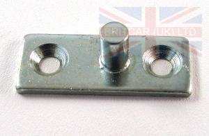 Image of MUC4135, a 'TAILGATE UPPER STRIKER RANGE ROVER CLASSIC' part