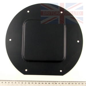 Image of MXC1420, a 'INSPECTION COVER FUEL PUMP DISCO' part