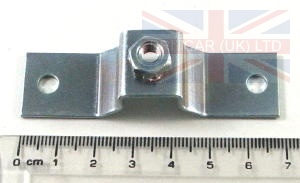 Image of NRC7836, a 'CLAMP PLATE STEERING COLUMN COWL DEFENDER' part