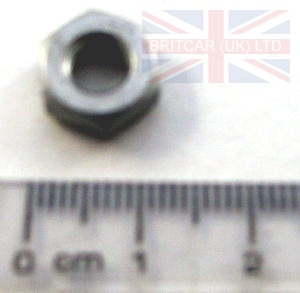 Image of NT604041L, a 'NUT 1/4 UNF THIN HEX - V8 DEFENDER' part