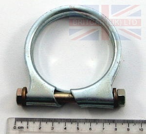 Image of NTC3608, a 'EXHAUST CLAMP DOWN PIPE - TURBO DIESEL - DEFENDER' part