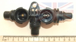 Image of PBM000010, a 'OIL COOLER THERMOSTAT 5 SPEED AUTOMATIC - RANGE ROVER VOGUE' part
