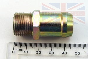 Image of PEP102841, a 'PIPE ASSY IN THERMOSTAT HOUSING 300TDI DEFENDER ' part