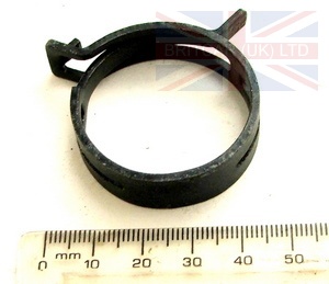 Image of PYC102090, a 'CLIP - SPRING BAND -COOLANT PIPE TD5' part