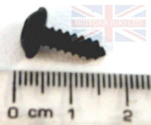 Image of PYP500140, a 'SCREW 4 X 12MM SELF TAP BLACK' part