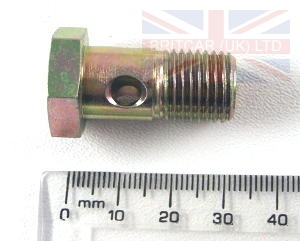 Image of QFM100060, a 'BANJO BOLT AIR SUSPENSION PUMP DISCOVERY 2' part