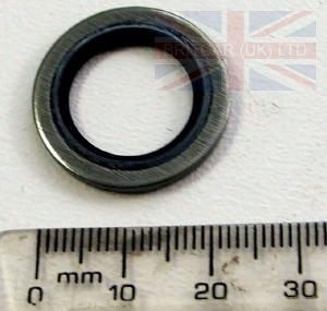 Image of QGK100050L, a 'SEALING WASHER PAS HOSE DISCOVERY 3' part
