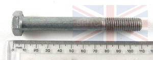 Image of QYG500140, a 'BOLT - M12 X 100MM STEERING BOX - DEFENDER 2007 ONWARDS' part