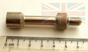 Image of RRF500010, a 'TYRE VALVE ADAPTOR DISCO11' part