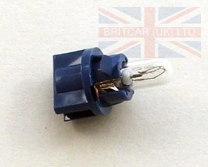 Image of RTC6580, a 'BULB & HOLDER ASSY BLUE RANGE ROVER CLASSIC - DISCOVERY 1' part