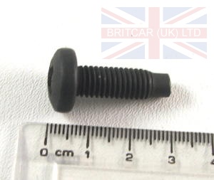 Image of SE106168L, a 'SCREW M6 X 16MM BLACK' part