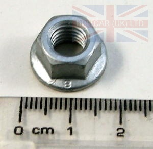 Image of STC2199, a 'NUT M8 PLAIN FLANGED' part