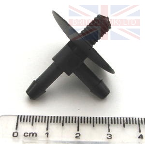 Image of STC2948, a 'WASHER JET 90 DEGREE ELBOW - FREELANDER - RANGE ROVER ' part