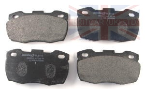 Image of STC2952 (SFP000260), a 'BRAKE PAD SET FRONT DEFENDER EARLY ' part