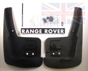 Image of STC8535, a 'PAIR OF FRONT MUDFLAPS - RANGE ROVER P38' part