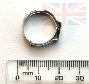 Image of SYC101170, a 'HOSE CLIP LOW PRESSURE CLUTCH DIS11' part