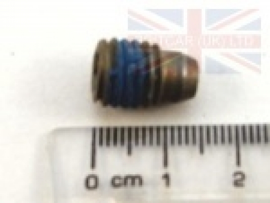 Image of UYP500110, a 'GEAR LEVER YOKE GRUB SCREW - HIGH / LOW LEVER - DEFENDER' part