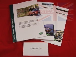 Image of VDC101350, a 'DRIVERS HANDBOOK - P38 RANGE ROVER 1995 MODEL YEAR' part