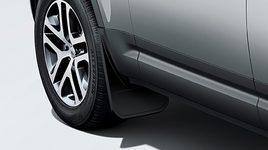 Image of VPLEP0387, a 'CLASSIC MUD FLAPS - FRONT -  NEW DEFENDER 2020 ONWARDS ' part