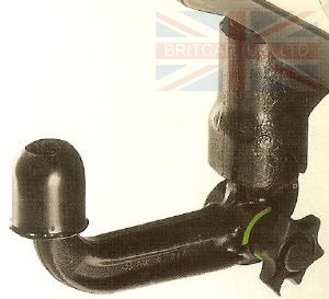 Image of VUB000730, a 'DETACHABLE TOW BAR SWAN NECK NRR' part