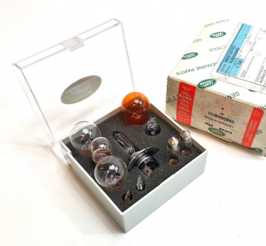 Image of VUB500860, a 'ACCESORY BULB KIT - FREELANDER 1' part