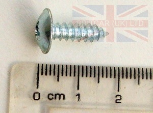 Image of VYP500060 (DA610055), a 'SCREW NO10 FLANGED HEAD' part