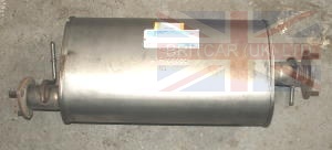 Image of WCE000030, a 'EXHAUST CENTRE SILENCER TD5 90' part