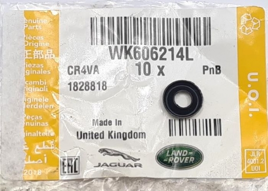 Image of WK606214L, a 'WASHER NO6  CUP' part