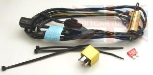 Image of YMQ104590AA, a 'AIR CONDITIONING WIRING LINK HARNESS - P38 RANGE ROVER' part
